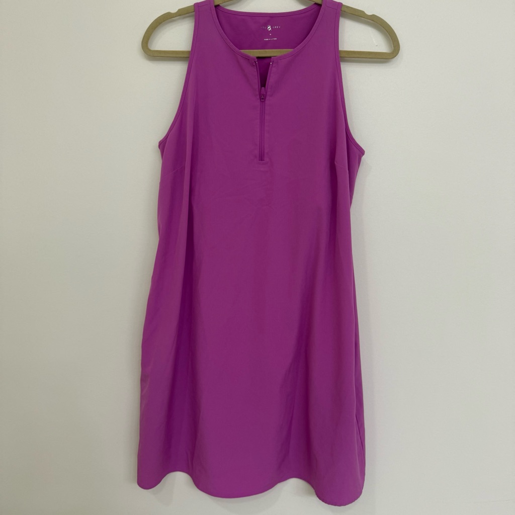 Lou & Grey Purple Sleeveless Women's Athletic Dress Size Medium #173